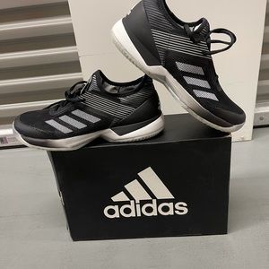 Adidas adiziro uber sonic 3 w clay size 9.5 color black and white